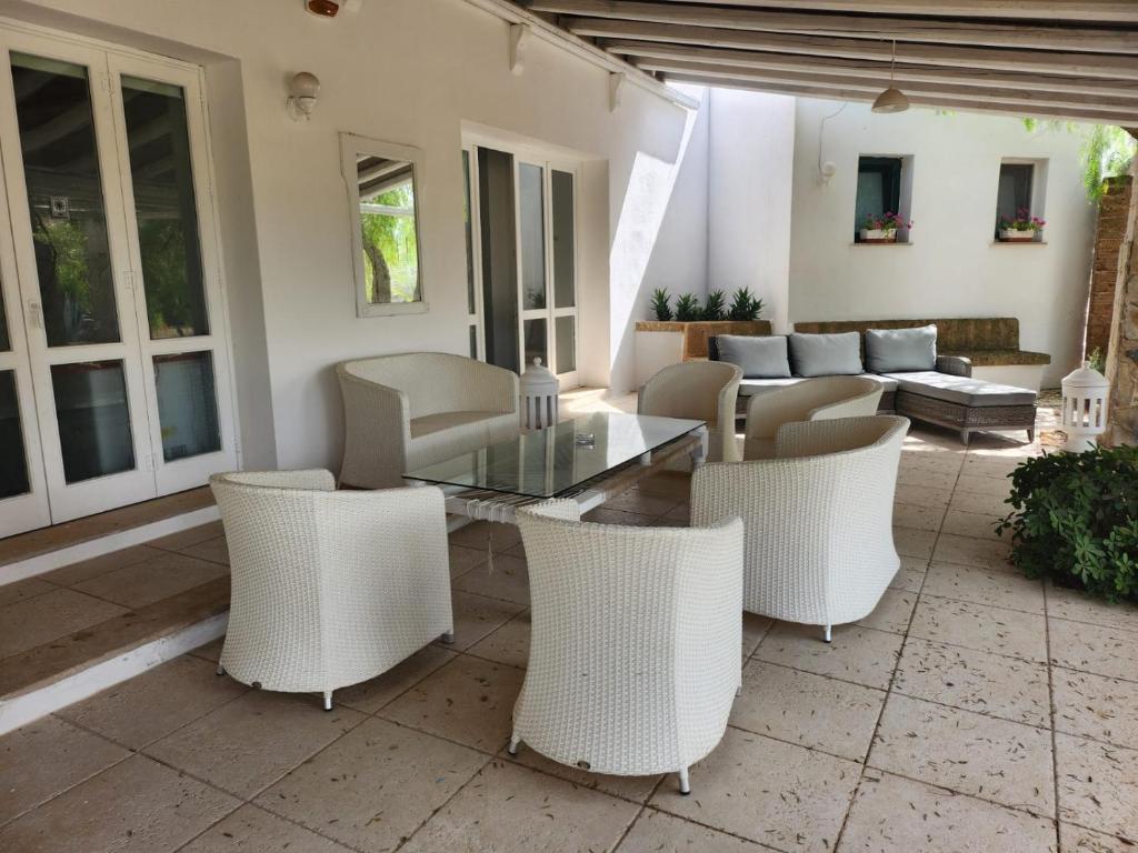 Posezení v ubytování HOTEL SoleMare Gallipoli