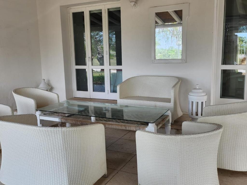 Posezení v ubytování HOTEL SoleMare Gallipoli