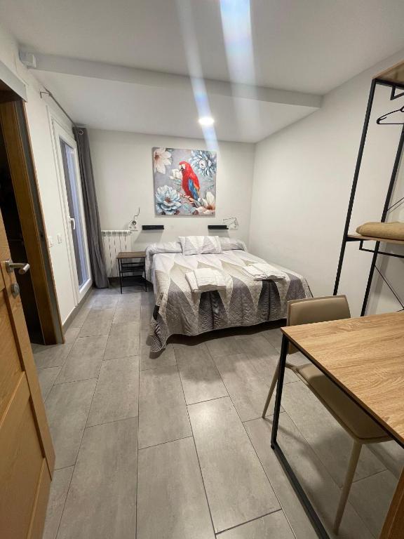 Postel nebo postele na pokoji v ubytování Carpe Viam
