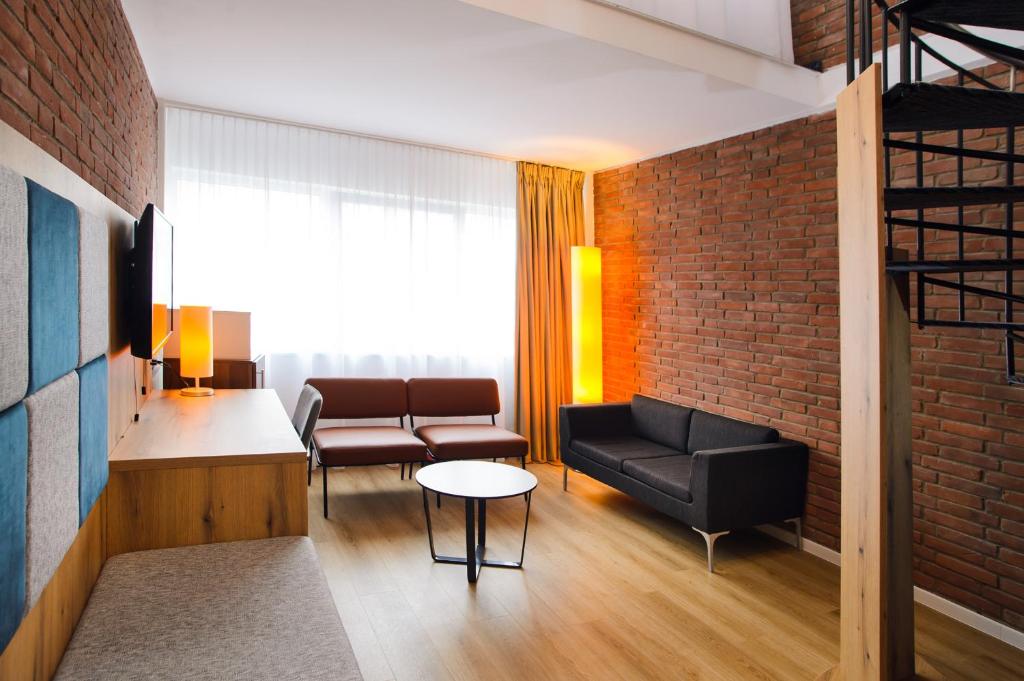 Posezení v ubytování Tulip Inn Ludwigshafen City