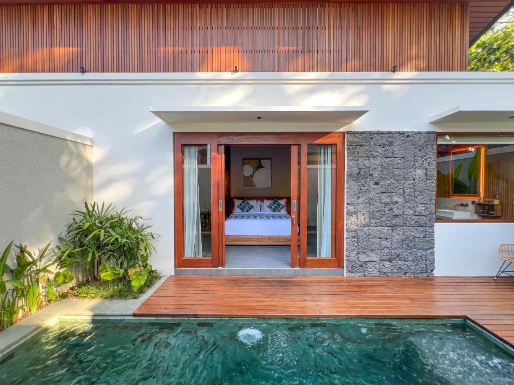 Bazén v ubytování The Ambengan Villas Ubud by Pramana Villas nebo v jeho okolí