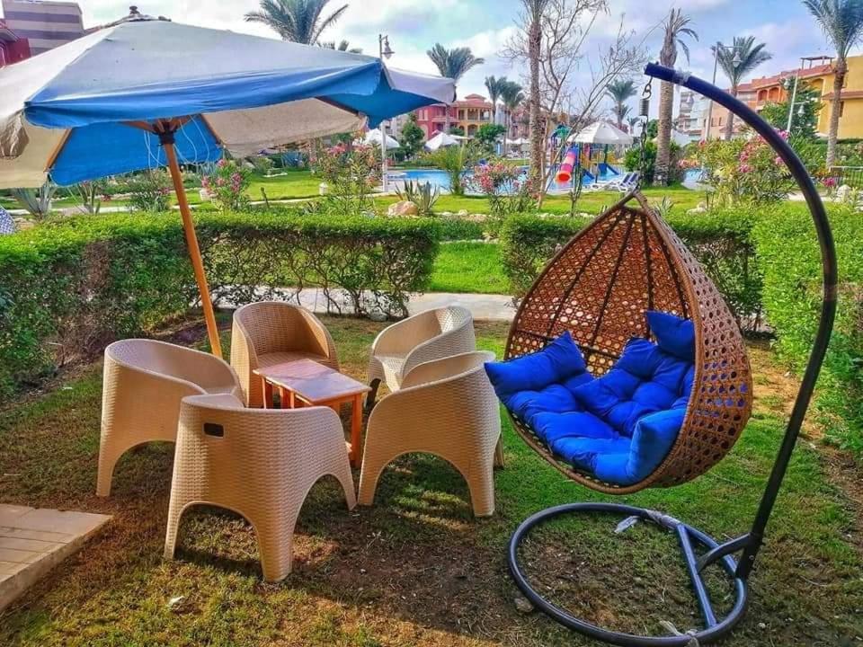 Zahrada ubytování PORTO MATROUH Beach resort families only