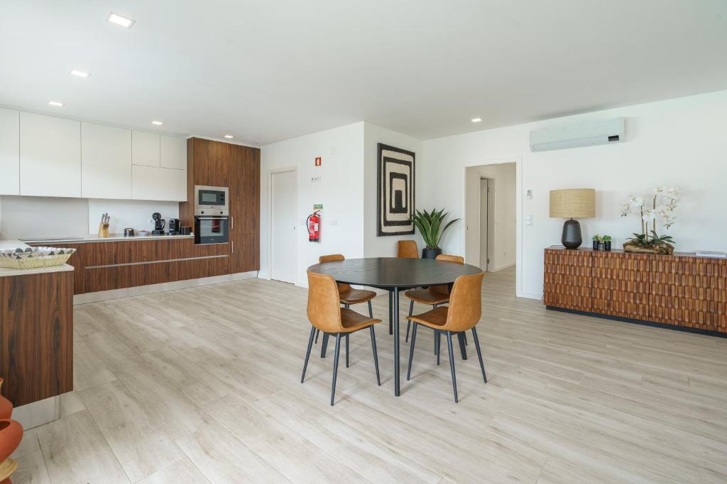Cuisine ou kitchenette dans l'établissement Villa Mauricio