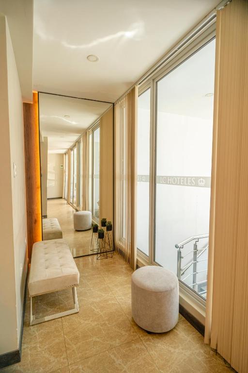 Istumisnurk majutusasutuses LC Hoteles Piura