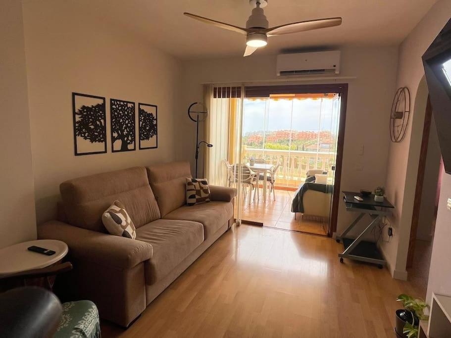 Posezení v ubytování Apartamento El Faro