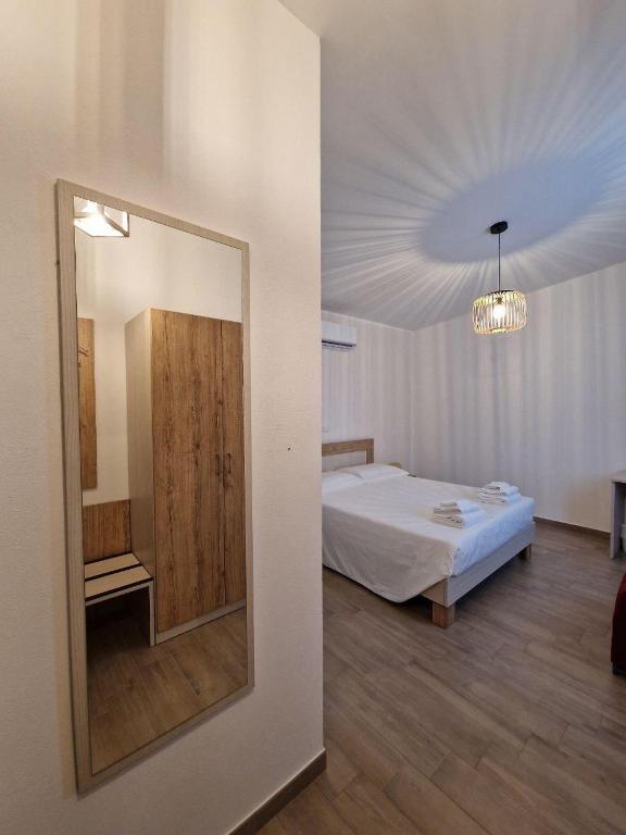 Postel nebo postele na pokoji v ubytování Villa dello Sparviero