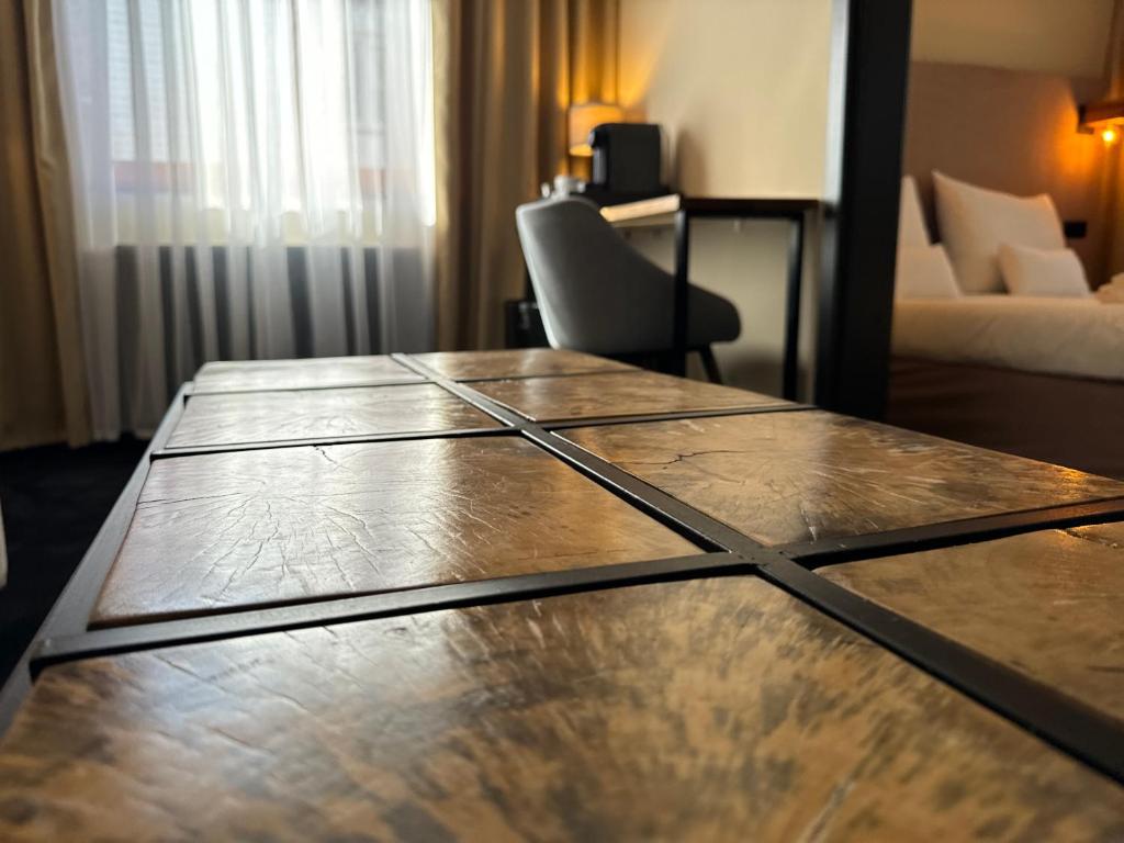 Postel nebo postele na pokoji v ubytování Amber Blue Wellness & SPA