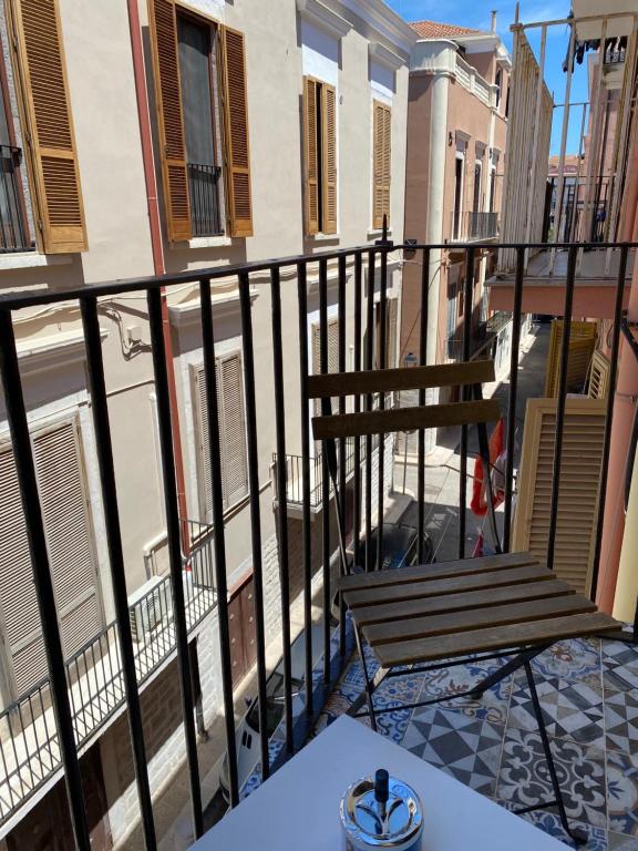 Balkón nebo terasa v ubytování Casa Glametto