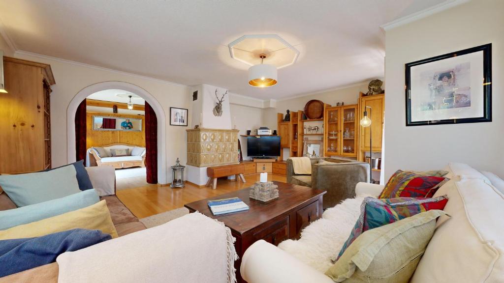 Posedenie v ubytovaní Ferienhaus Chalet Kitzalp