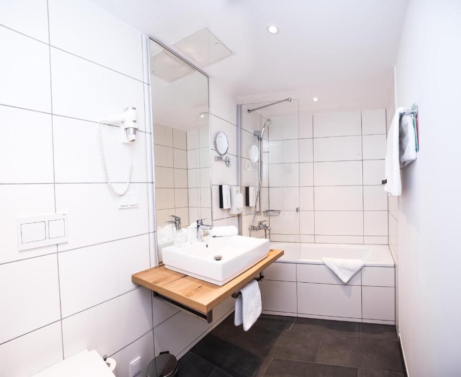 Koupelna v ubytování Tulip Inn Ludwigshafen City