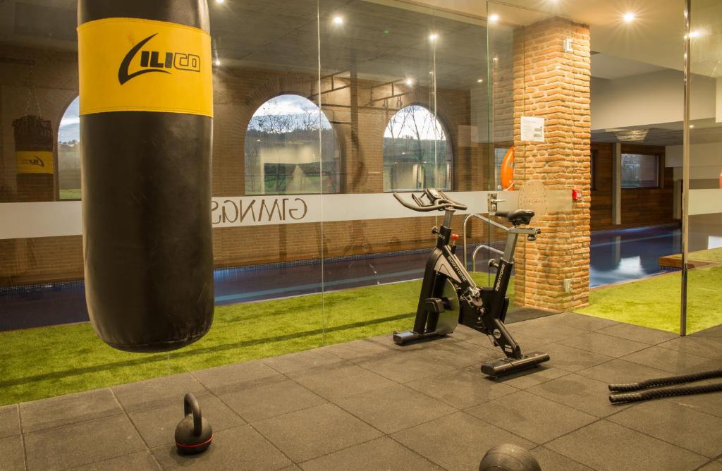 Fitness centrum a/nebo fitness zařízení v ubytování Apartamentos Estela de Altamira