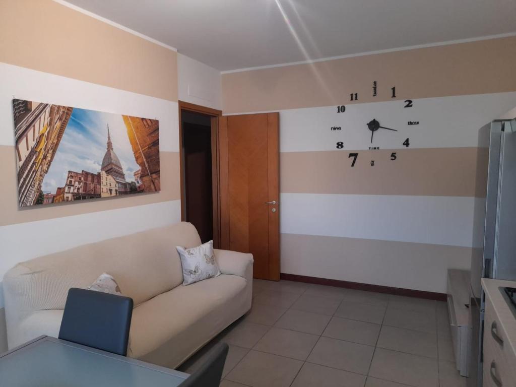 Posezení v ubytování Relax Preserasca-Modern Apartment-BORGO MERCATO-MONCALIERI