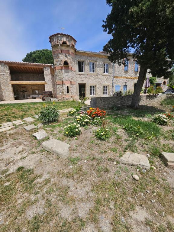 Zahrada ubytování Domaine VILLECARLA