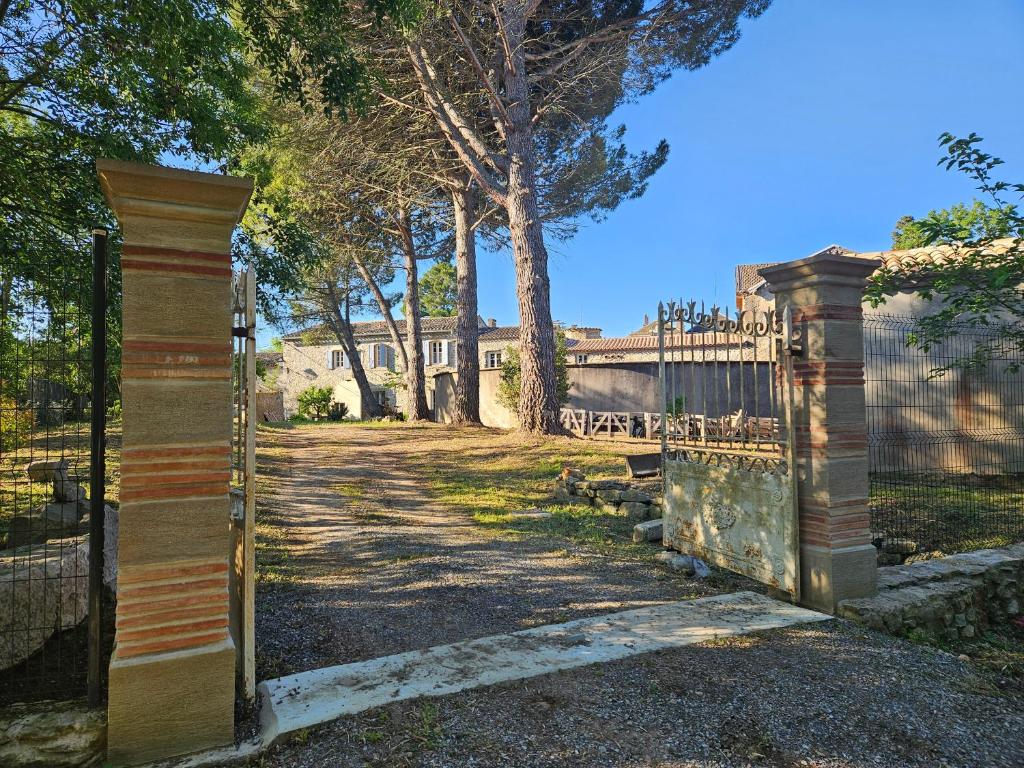 Zahrada ubytování Domaine VILLECARLA