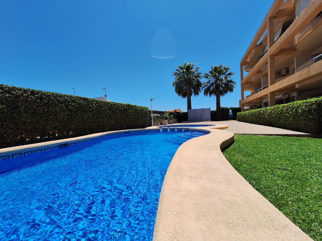 The swimming pool at or close to Playa Denia