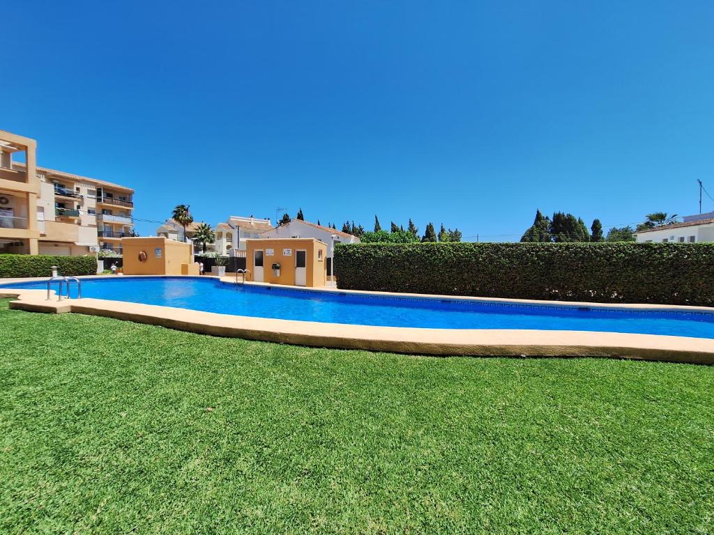 The swimming pool at or close to Playa Denia