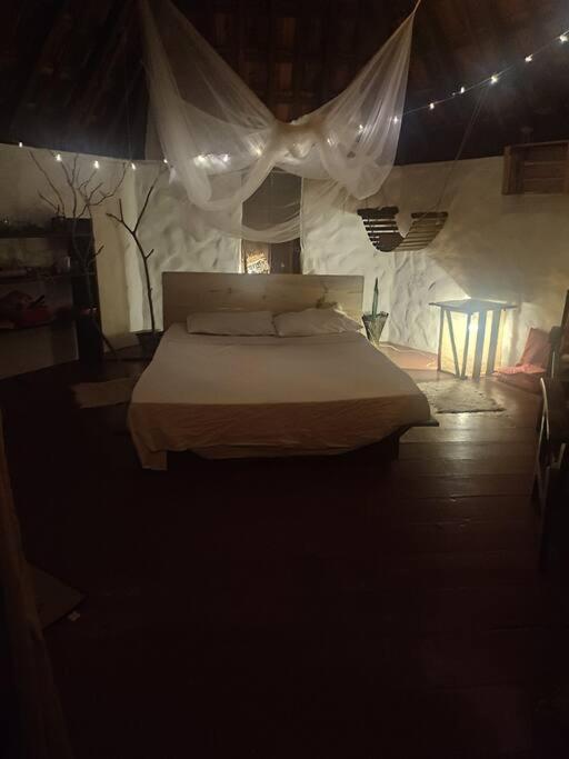 Postel nebo postele na pokoji v ubytování Casa como vista privilegiada, playa a 30 mts