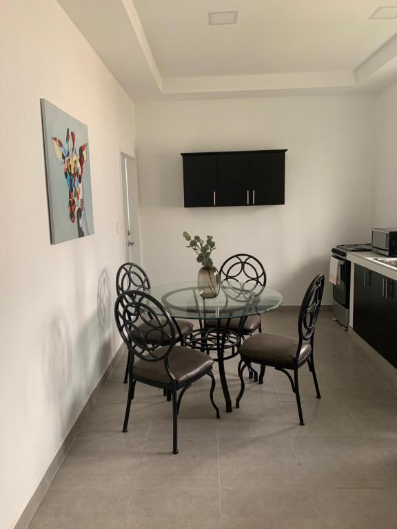 Posezení v ubytování Casa Siguatepeque