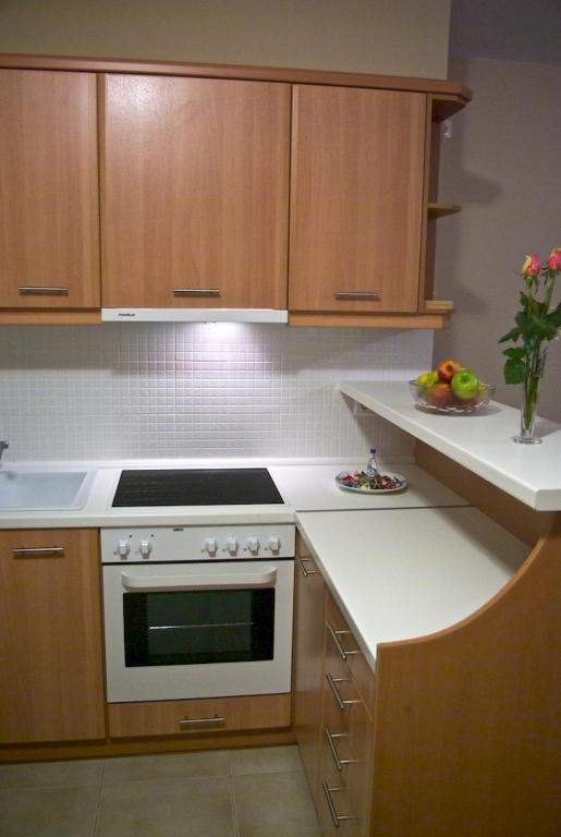 A kitchen or kitchenette at Xenonas Ioanni Parcha