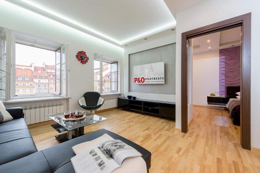 Posedenie v ubytovaní P&O Apartments Old Town