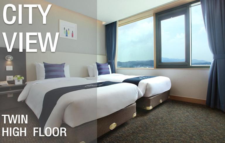 Hotel Skypark Kingstown Dongdaemun - Standard Twin Room With High Floor Assigned (17F~) & City View