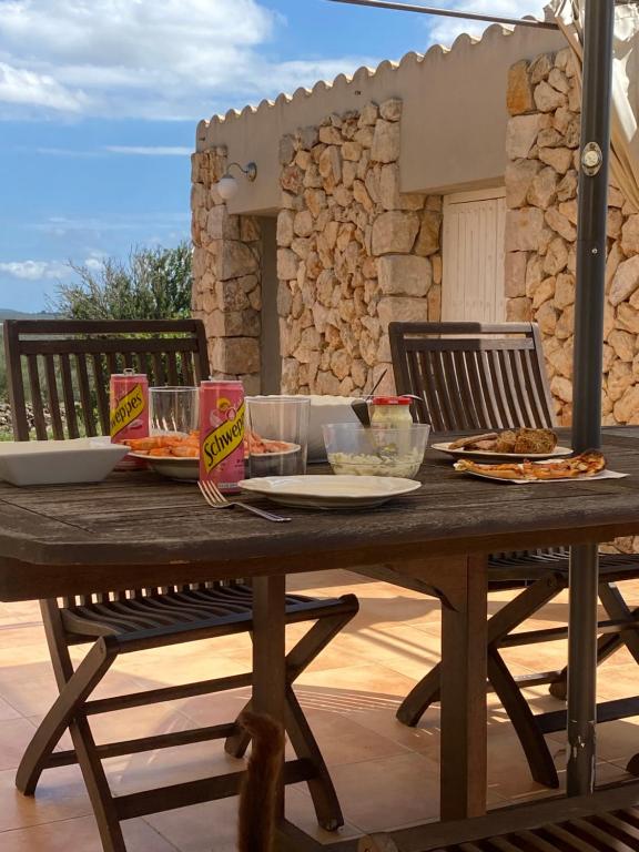 Balkón nebo terasa v ubytování Can Susacasa Finca en Mallorca con piscina privada