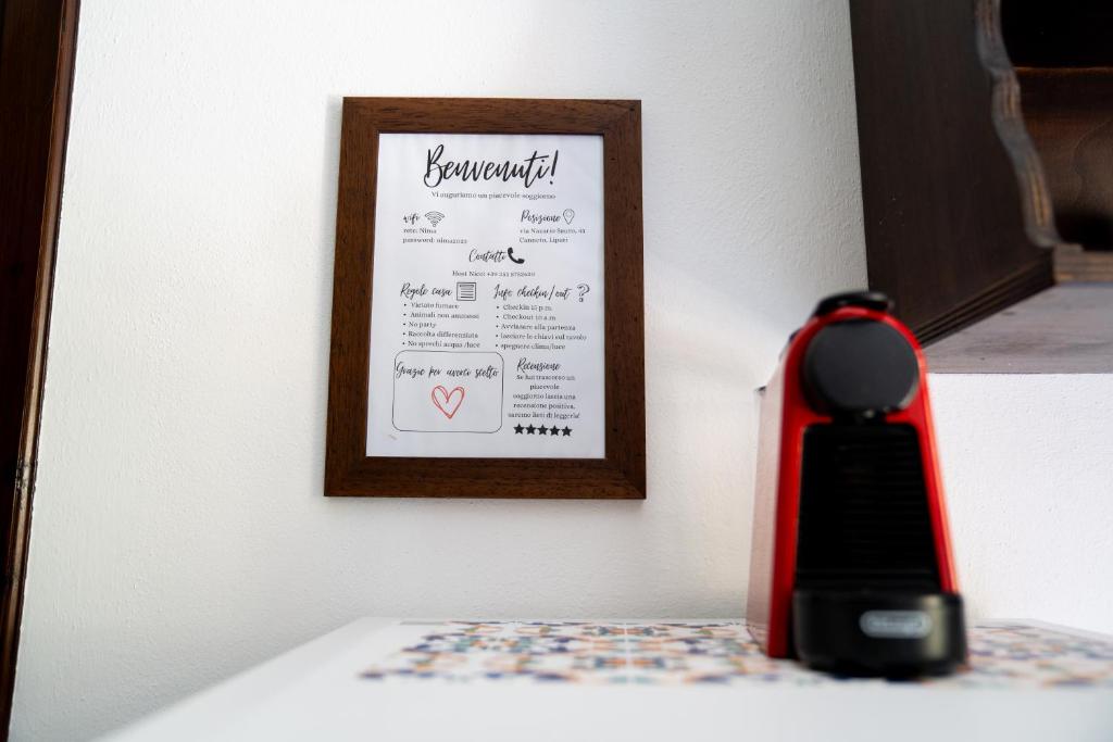 Certifikát, hodnocení, plakát nebo jiný dokument vystavený v ubytování NIMA Holidays Home