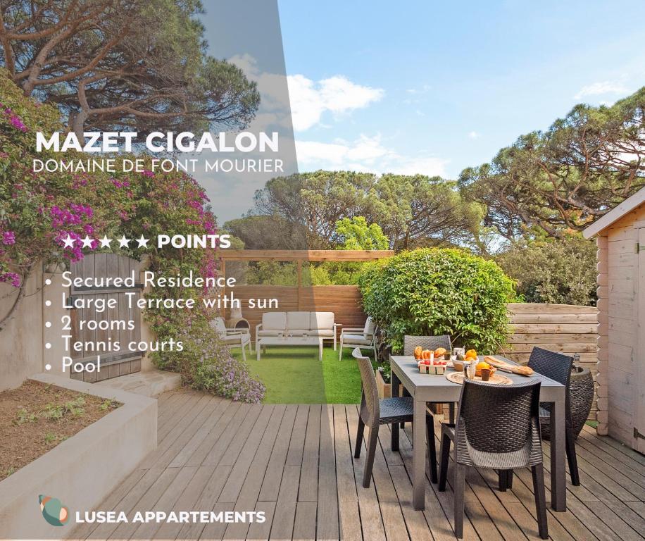 Gallery image of Le MAZET du CIGALON, Ensoleillé à Font Mourier in Gassin