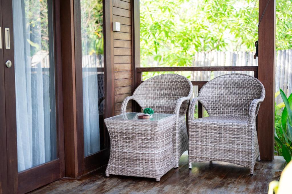 Posezení v ubytování D'Puncak Villas Lembongan