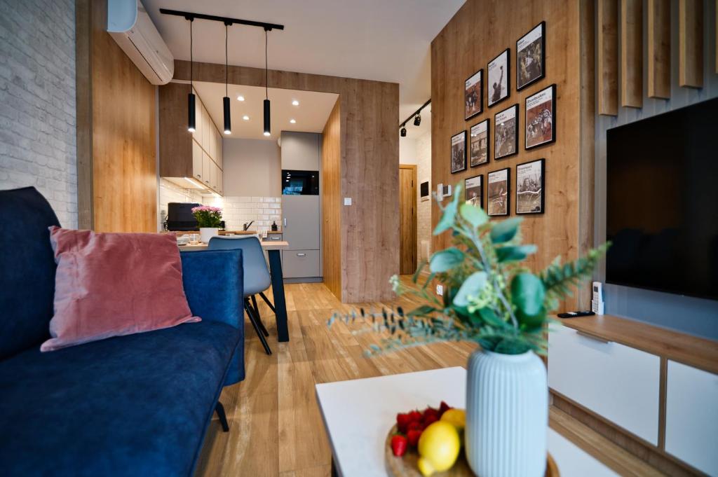 Kuchyň nebo kuchyňský kout v ubytování Laguna Beskidów Resort - Apartament B33