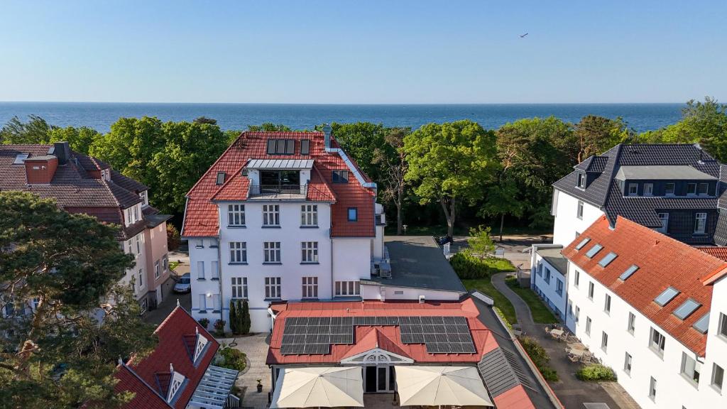 Nespecifikovaný výhled na moře nebo výhled na moře při pohledu z hotelu