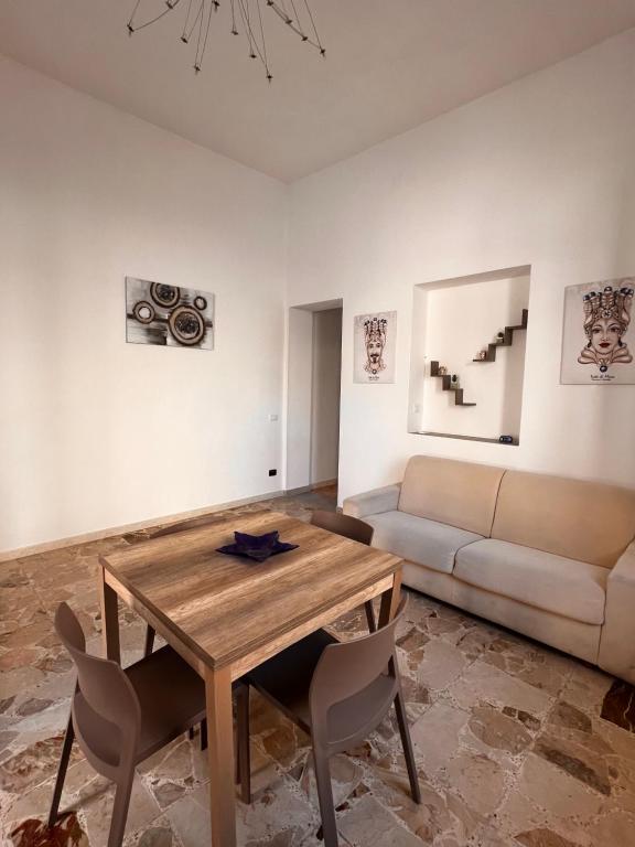 Χώρος καθιστικού στο A Casa di Carlo