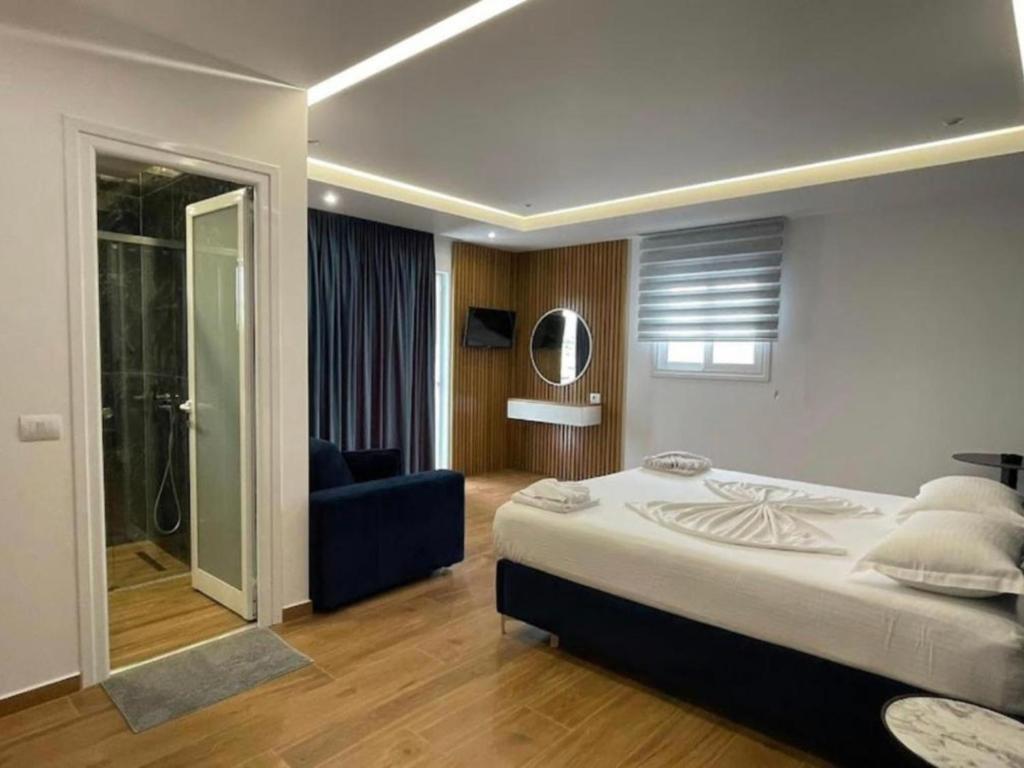 Postel nebo postele na pokoji v ubytování Sea La Vie by Hotel Anna