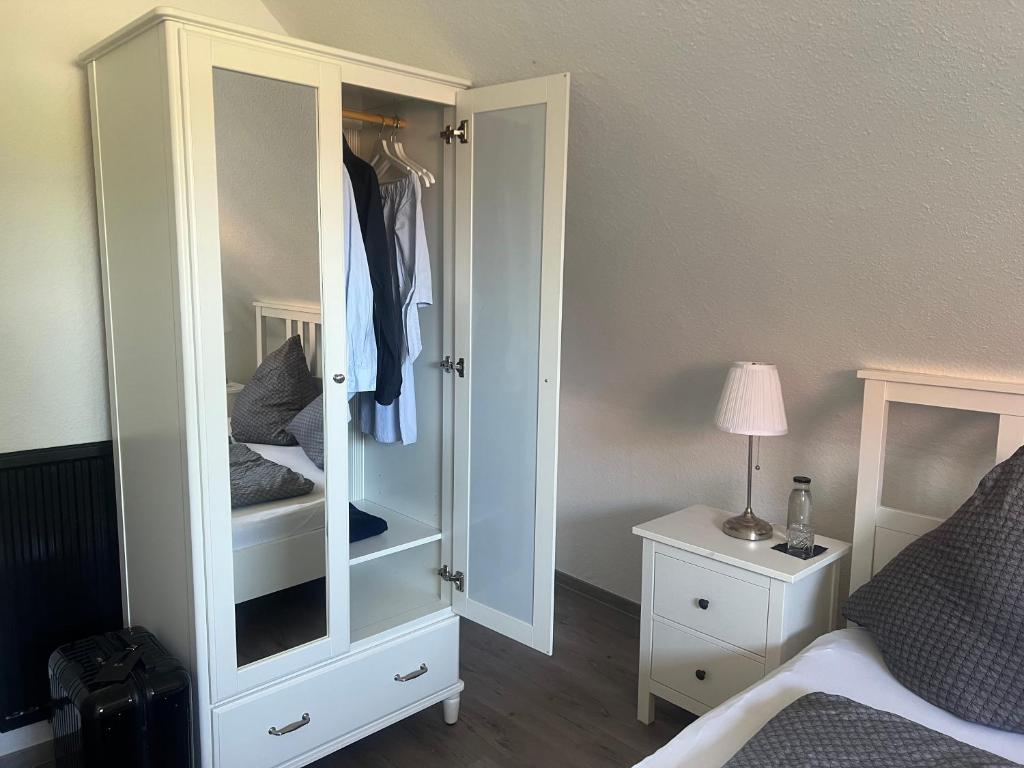 Postel nebo postele na pokoji v ubytování Das Boitzer