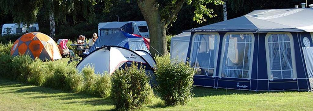Zahrada ubytování Hasle Camping (Empty Lots)