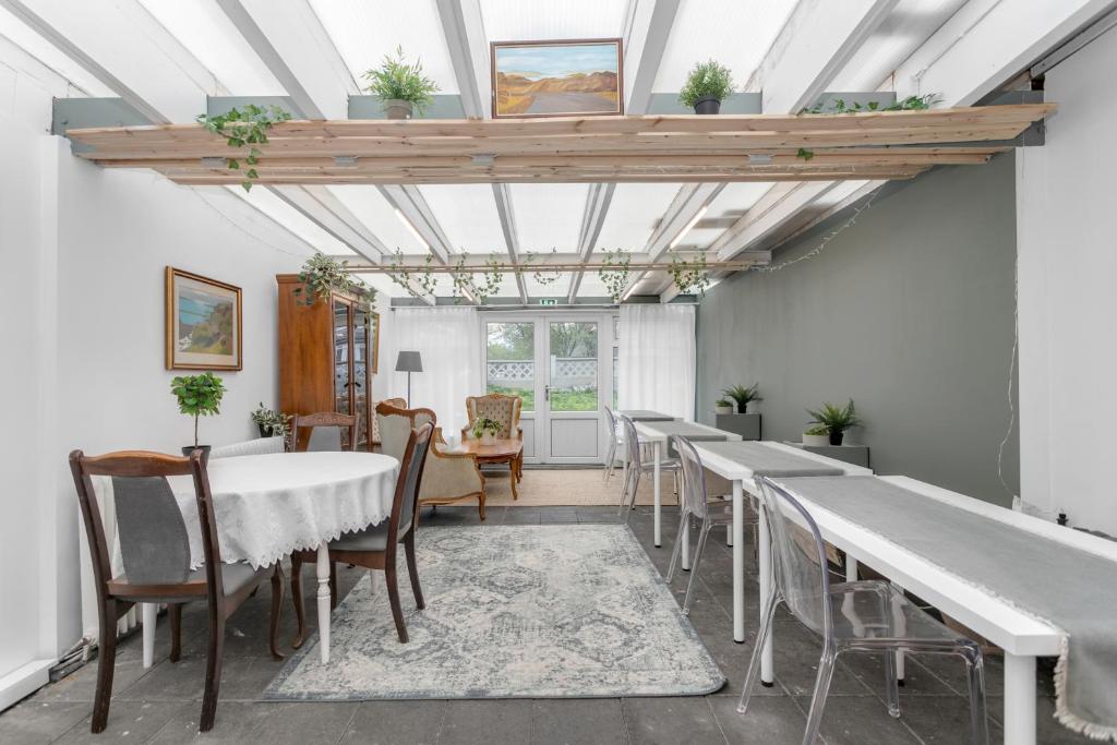 Posezení v ubytování Flóki by Guesthouse Reykjavík
