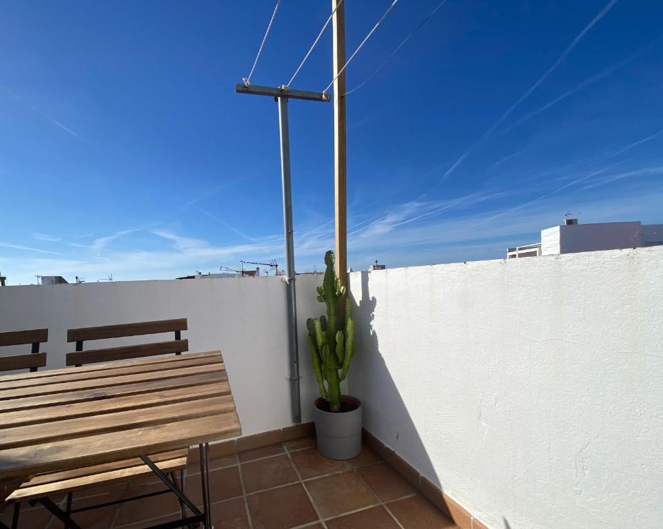 Balkón alebo terasa v ubytovaní Charming Zahara de los Atunes