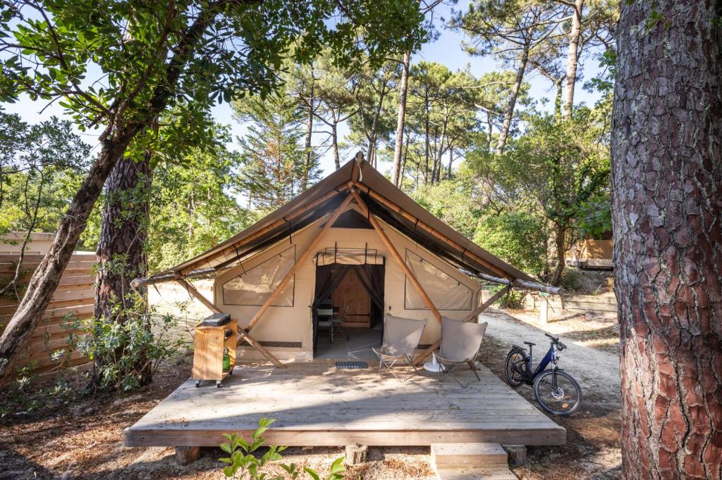 Zahrada ubytování Huttopia Parque de Doñana