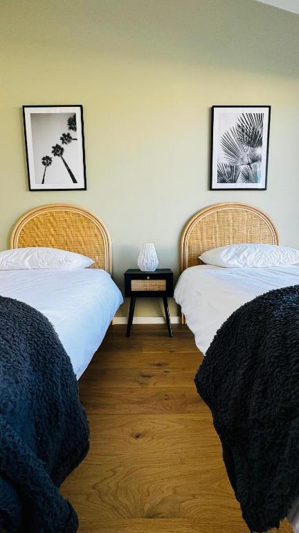 Postel nebo postele na pokoji v ubytování Villa Marcus