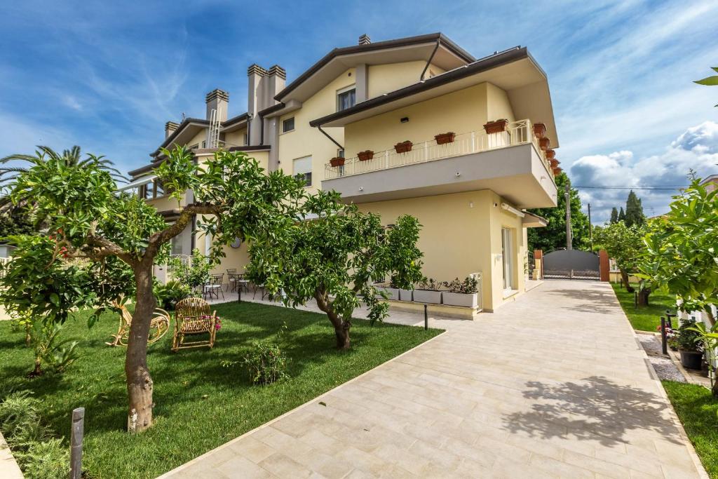 Zahrada ubytování Casa Rita
