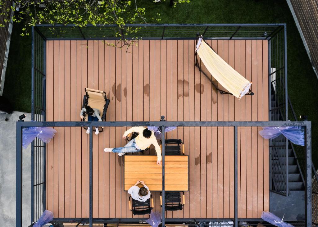 Balkón nebo terasa v ubytování SEN.RETREAT CHIKATSUYU