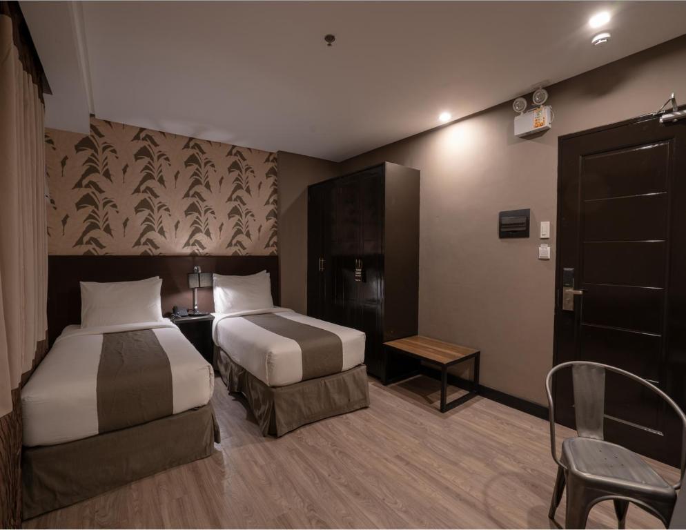Postel nebo postele na pokoji v ubytování GT Hotel Jaro