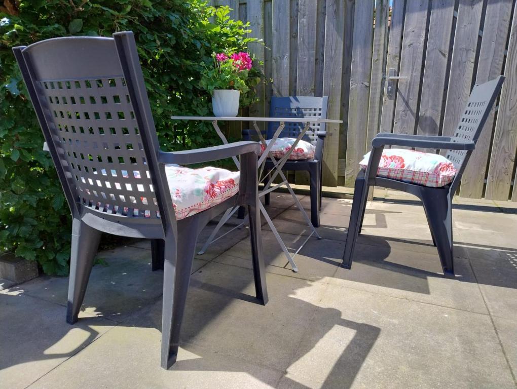 Een patio of ander buitengedeelte van 't Vakansie'uus