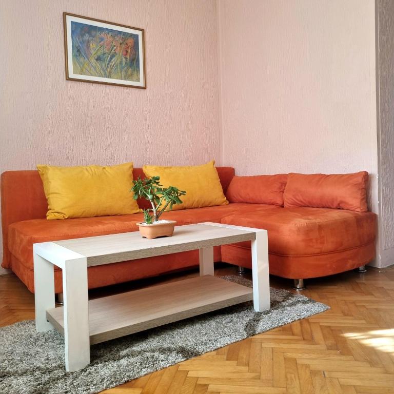 Posezení v ubytování Apartman VEGA