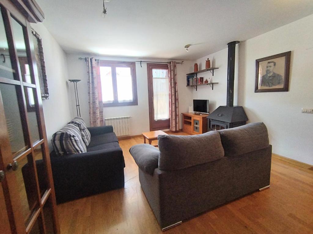 Posezení v ubytování CHECK-IN CASAS Ibon
