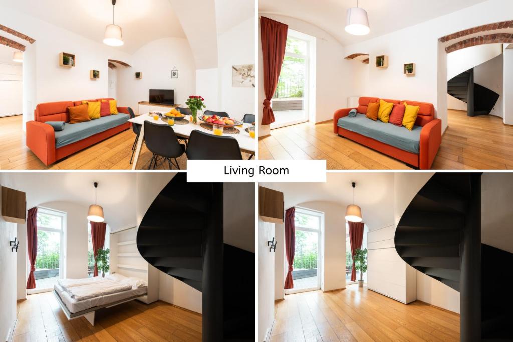 Rehorova apartments - Deluxe Apartment With Terrace
