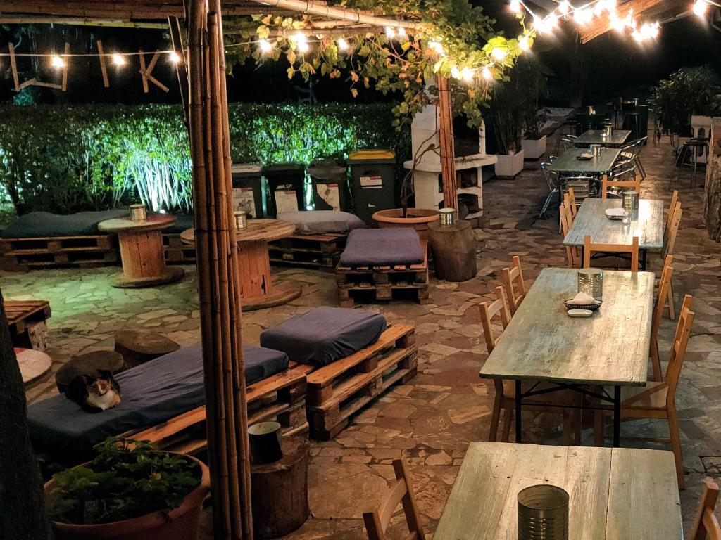 Posezení v ubytování Wiki Hostel Colive