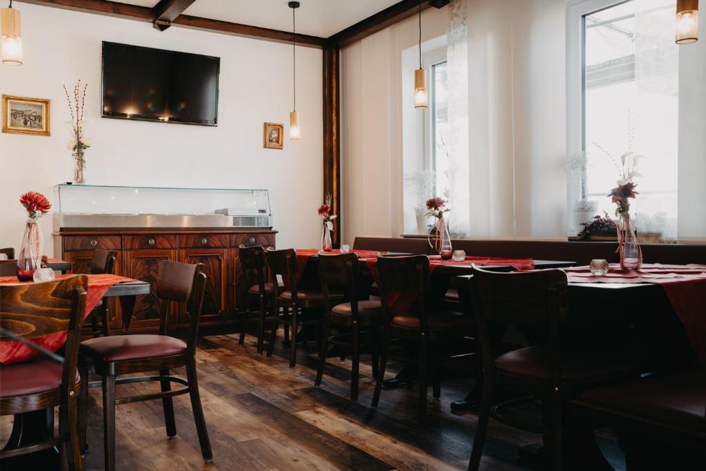 Posezení v ubytování Hotel-Gasthof Zur Krone