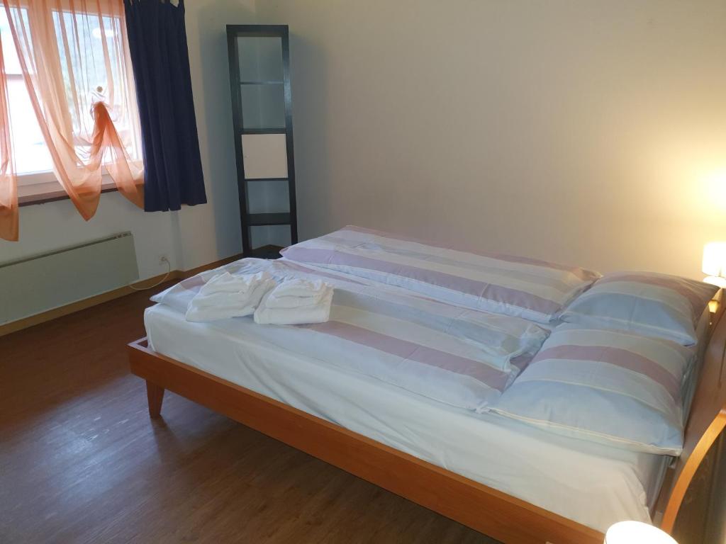 Postel nebo postele na pokoji v ubytování Sangiorgioappart