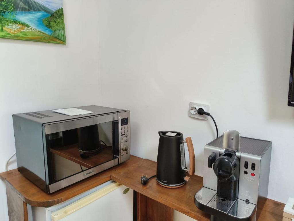 Kuchyň nebo kuchyňský kout v ubytování Cluj Center 2